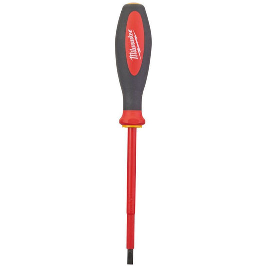 MILWAUKEE 1.0MM X 5.5MM X 125MM VDE SLOTTED SCREWDRIVER