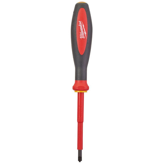 MILWAUKEE PZ1 / SL1 X 80MM VDE POZI DRIVE / SLOTTED SCREWDRIVER
