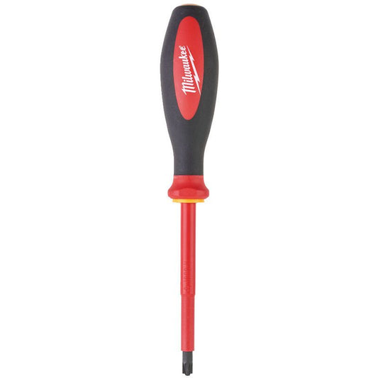 MILWAUKEE PZ2 / SL2 X 100MM VDE POZI DRIVE / SLOTTED SCREWDRIVER