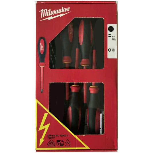 MILWAUKEE 5 PIECE VDE SCREWDRIVER SET