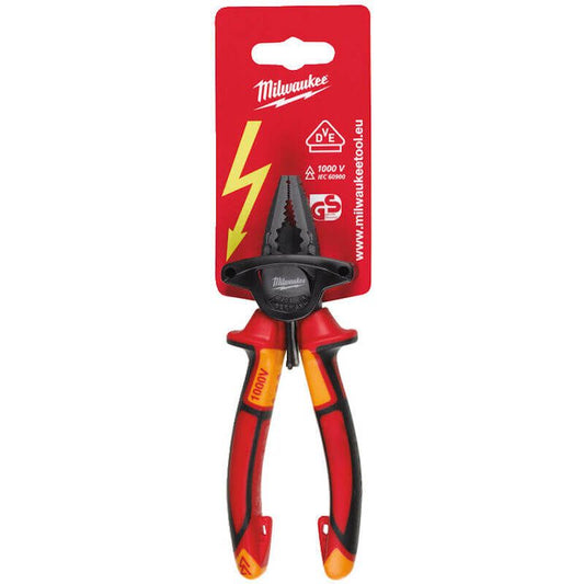 MILWAUKEE 165MM VDE COMBINATION PLIERS