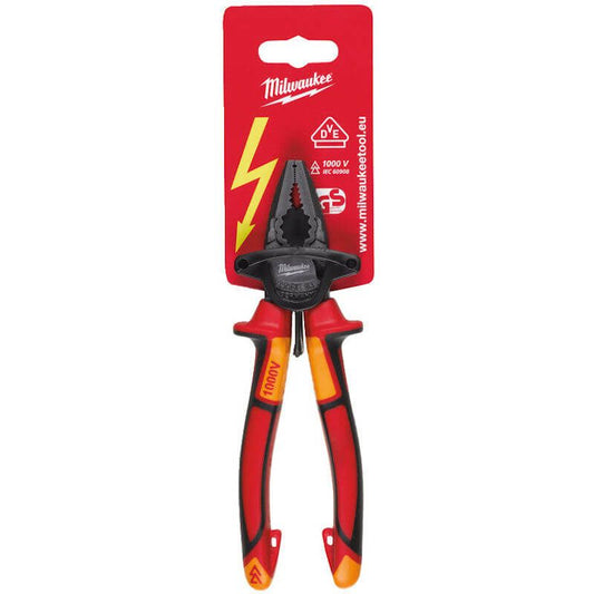 MILWAUKEE 180MM VDE COMBINATION PLIERS