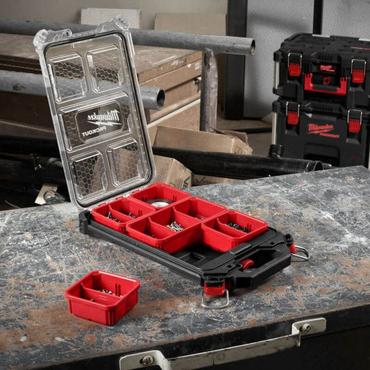 MILWAUKEE PACKOUT COMPACT SLIM ORGANISER