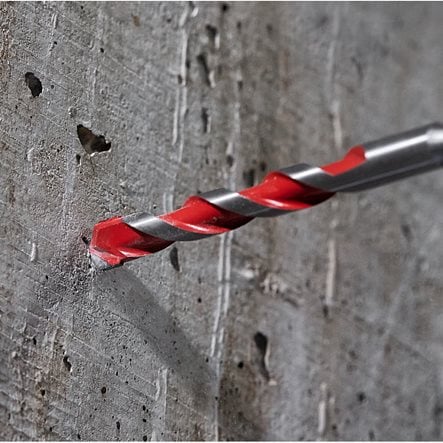 Milwaukee Premium Concrete Drill Bits - 3 Flat Shank 6.5mm x 150mm