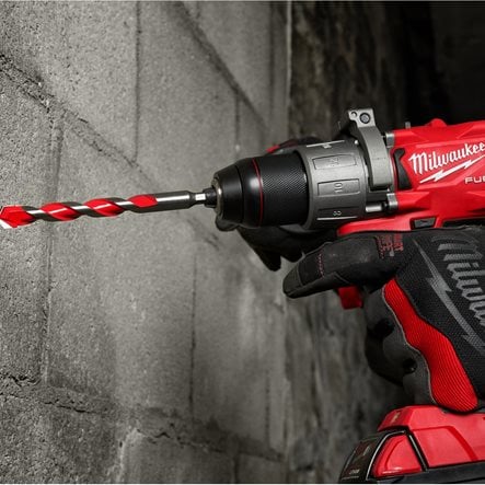 Milwaukee Premium Concrete Drill Bits - 3 Flat Shank 3mm x 90mm