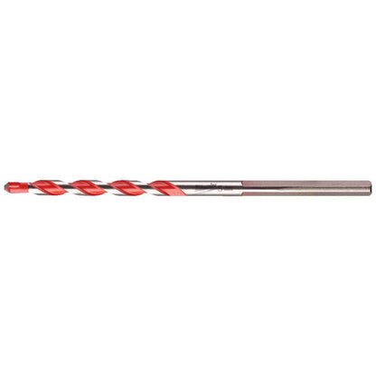 Milwaukee Premium Concrete Drill Bits - 3 Flat Shank 5mm x 100mm