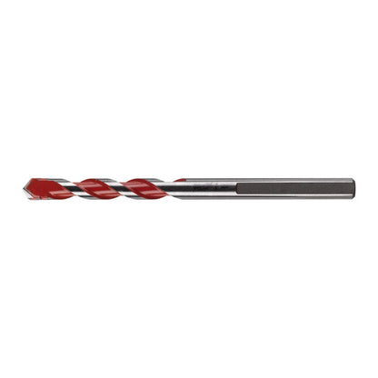 Milwaukee Premium Concrete Drill Bits - 3 Flat Shank 7mm x 100mm
