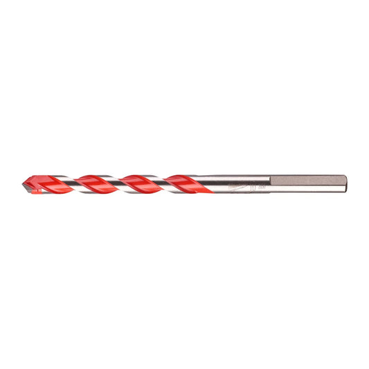 Milwaukee Premium Concrete Drill Bits - 3 Flat Shank 10mm x 150mm