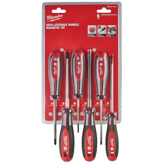 MILWAUKEE 6 PIECE TRI-LOBE SCREWDRIVER SET