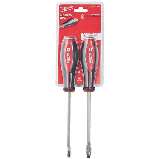 MILWAUKEE 2 PIECE TRI-LOBE DEMOLITION SCREWDRIVER SET