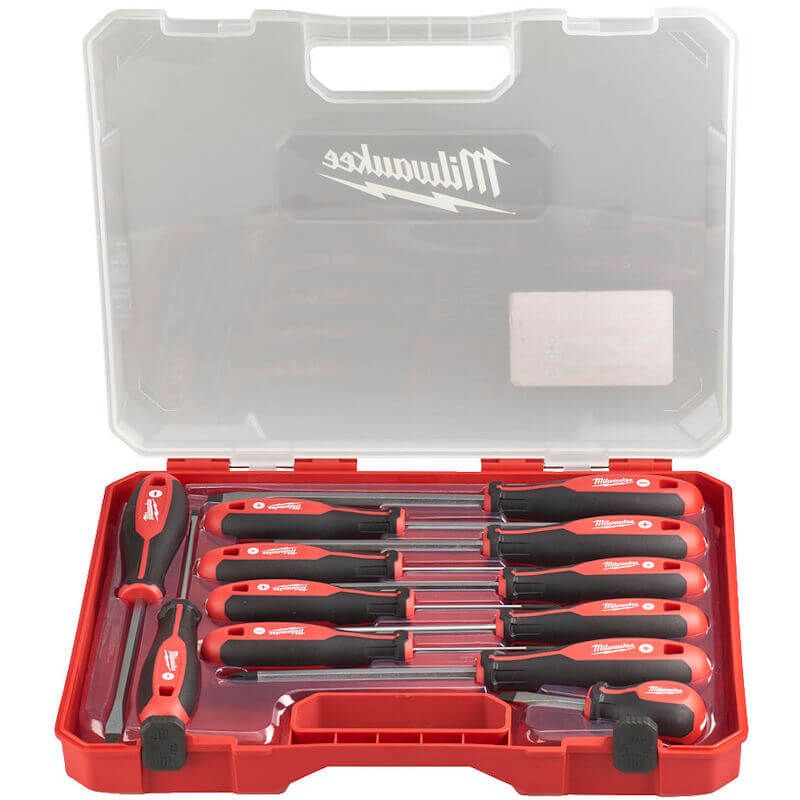 MILWAUKEE 12 PIECE TRI-LOBE SCREWDRIVER SET