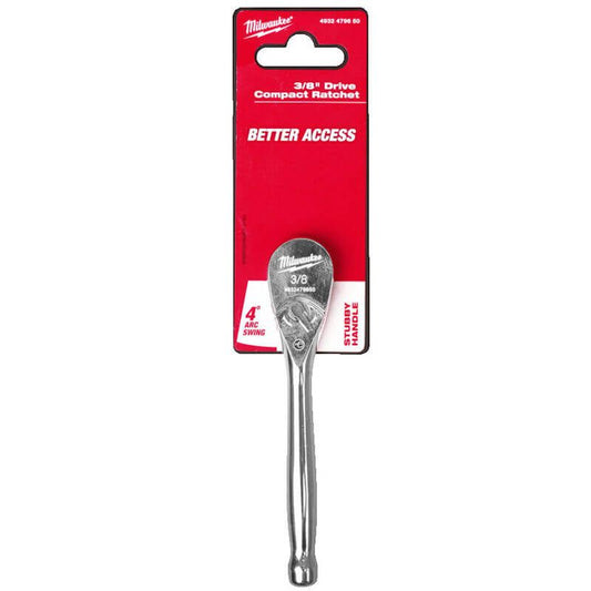 MILWAUKEE 3/8" DRIVE COMPACT RATCHET