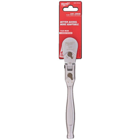 MILWAUKEE 3/8" DRIVE FLEX HEAD RATCHET