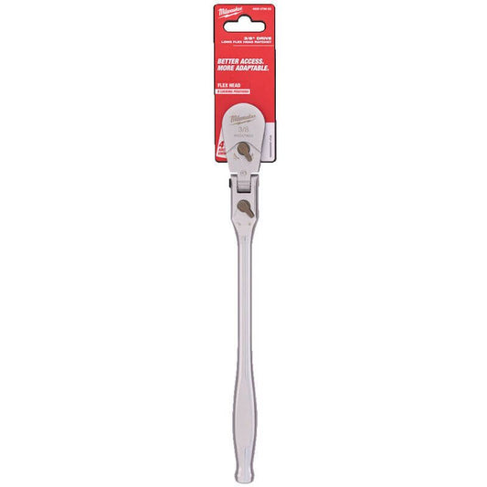 MILWAUKEE 3/8" DRIVE LONG FLEX HEAD RATCHET