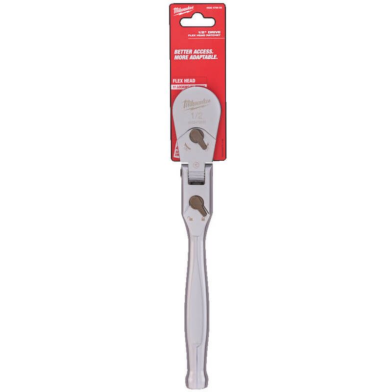 MILWAUKEE 1/2" DRIVE FLEX HEAD RATCHET