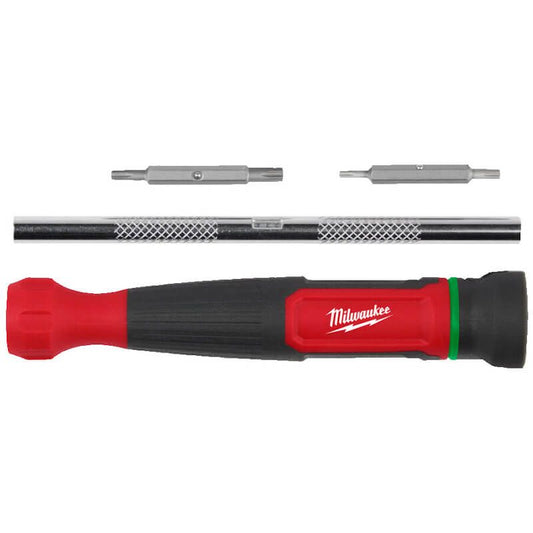 MILWAUKEE 4-IN-1 TORX PRECISION MULTI-BIT SCREWDRIVER