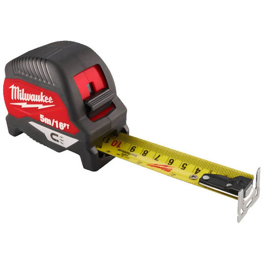 MILWAUKEE 5M / 16FT GEN IV MANGETIC TAPE MEASURE