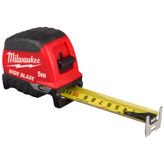 MILWAUKEE 5M GEN II WIDE BLADE MAGNETIC TAPE MEASURE