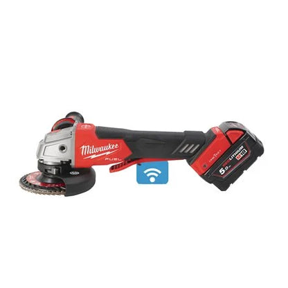 Milwaukee M18 FUEL™ ONE-KEY™ 115 MM BRAKING ANGLE GRINDER WITH PADDLE SWITCH