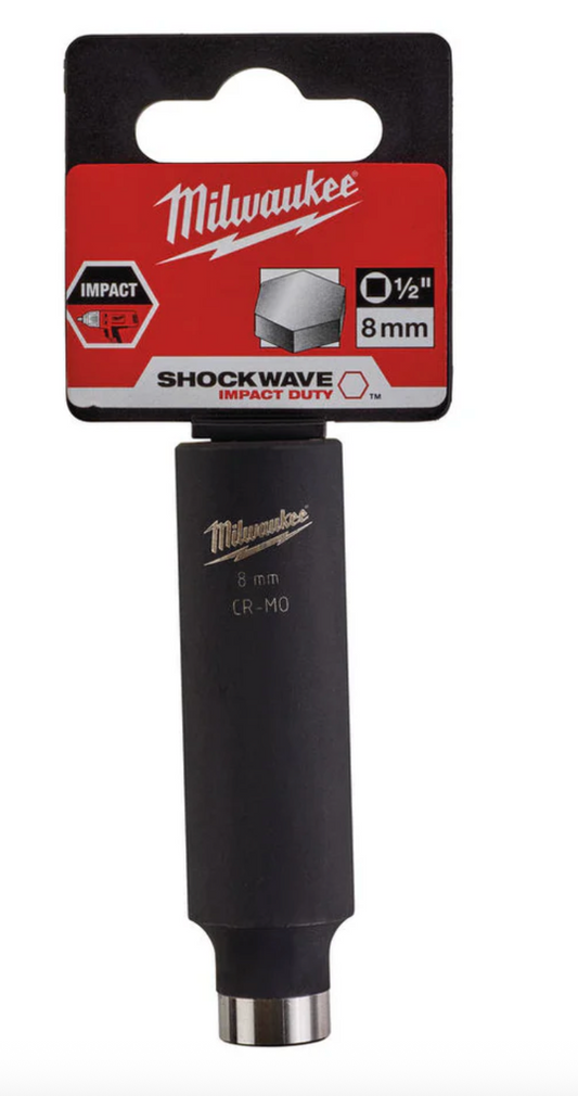 1/2 inch Impact socket deep shockwave 8mm