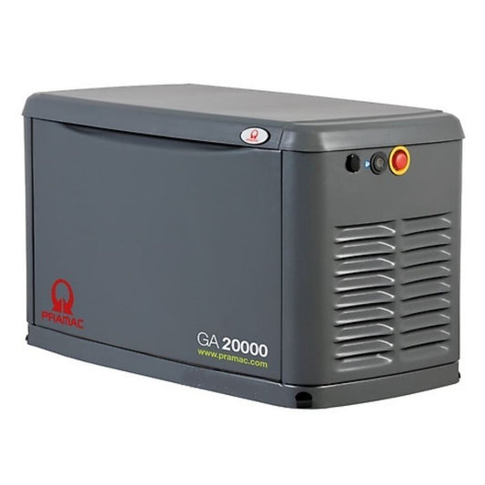 Pramac GA20000 20kVA 3-Phase LPG or Gas Residential Backup Generator