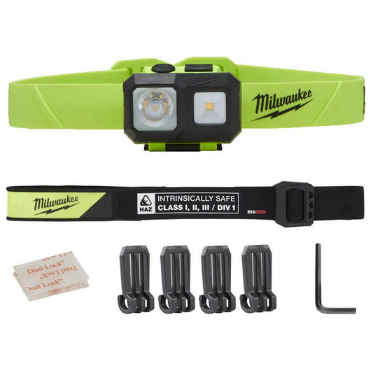 MILWAUKEE ISHL-LED INTRINSICALLY SAFE SPOT / FLOOD HEADLAMP
