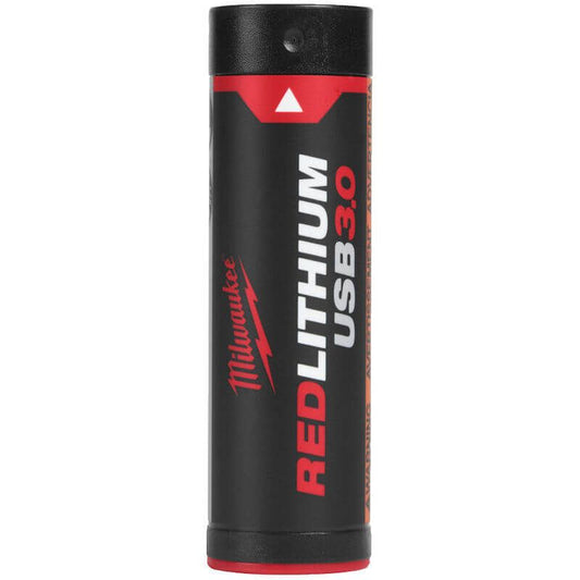 MILWAUKEE L4B3 3.0AH RED LITHIUM USB BATTERY