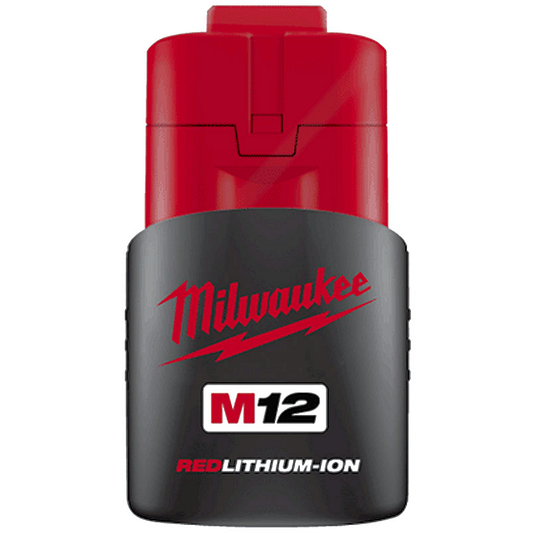 MILWAUKEE M12B M12 1.5AH RED LITHIUM-ION BATTERY