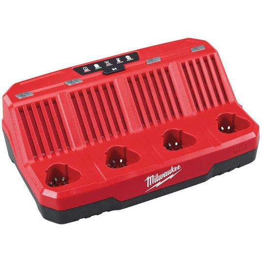 MILWAUKEE M12C4 M12 4 BAY MULTI CHARGER