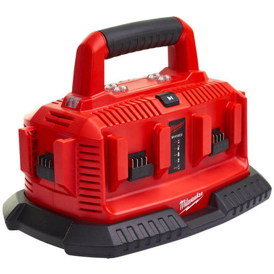 MILWAUKEE M1418C6 M14-M18 240 VOLT MULTIBAY CHARGER