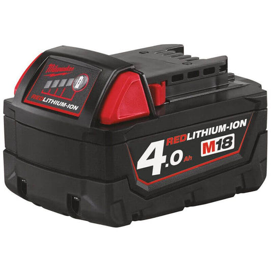 MILWAUKEE M18B4 M18 4.0AH RED LITHIUM-ION BATTERY