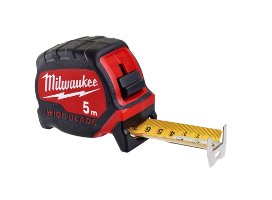 Milwaukee 5m Wide Blade Tape Measure ( metric only )