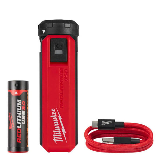 MILWAUKEE L4PPS-301 RED LITHIUM USB POWER SOURCE & CHARGER