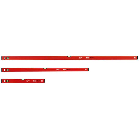 MILWAUKEE 3 PIECE REDSTICK SLIM BOX LEVEL SET