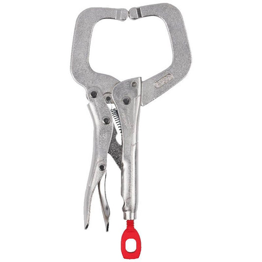 MILWAUKEE 6" TORQUE LOCK LOCKING C-CLAMP WITH REGULAR JAWS 6-152MM