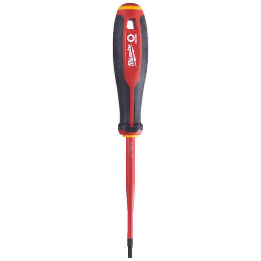 MILWAUKEE T20 X 100MM TRI-LOBE VDE TORX SLIM SCREWDRIVER