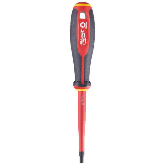 MILWAUKEE T30 X 100MM TRI-LOBE VDE TORX SLIM SCREWDRIVER