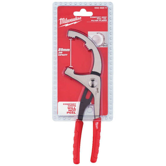 MILWAUKEE PVC / OIL FILTER PLIERS