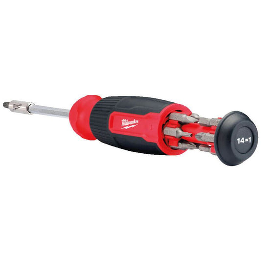 MILWAUKEE 14-IN-1 MULTI-BIT SCREWDRIVER