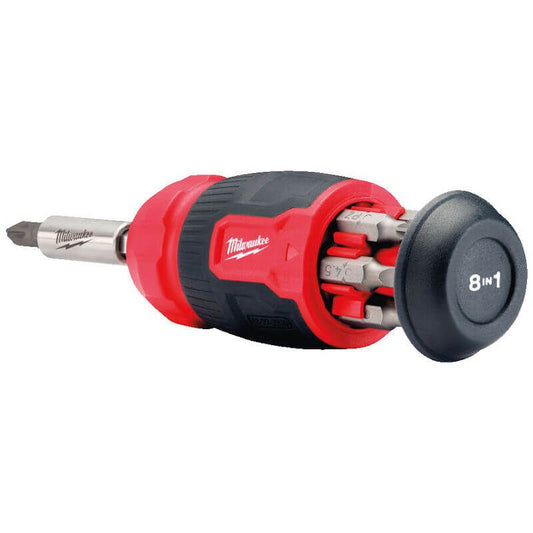 MILWAUKEE 8-IN-1 COMPACT MULTI-BIT SCREWDRIVER