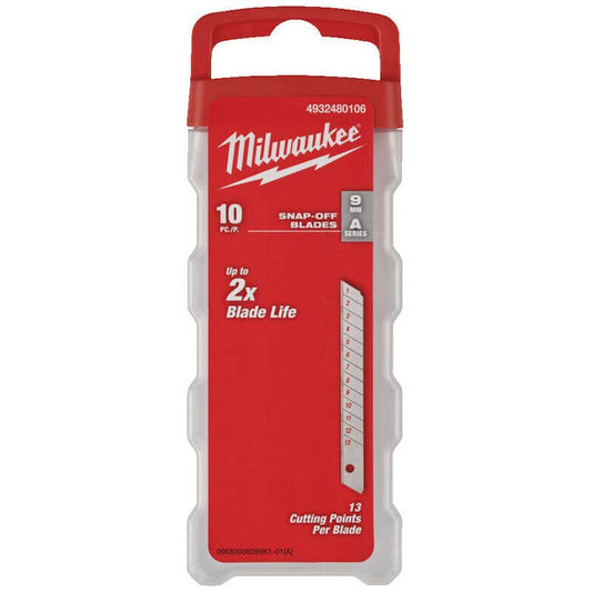 MILWAUKEE 9MM SNAP-OFF KNIFE BLADES