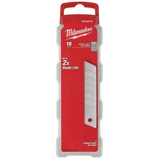 MILWAUKEE 25MM SNAP-OFF KNIFE BLADES