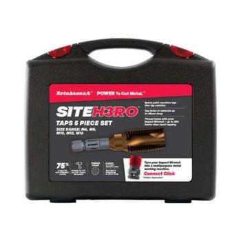 Rotabroach SHRTP1 SITEH3RO 5 Piece Metric Tap Kit